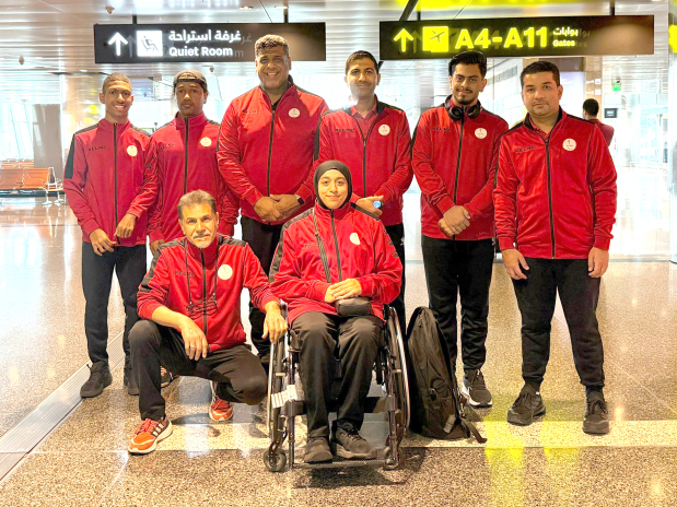 Para athletes leave for Morocco